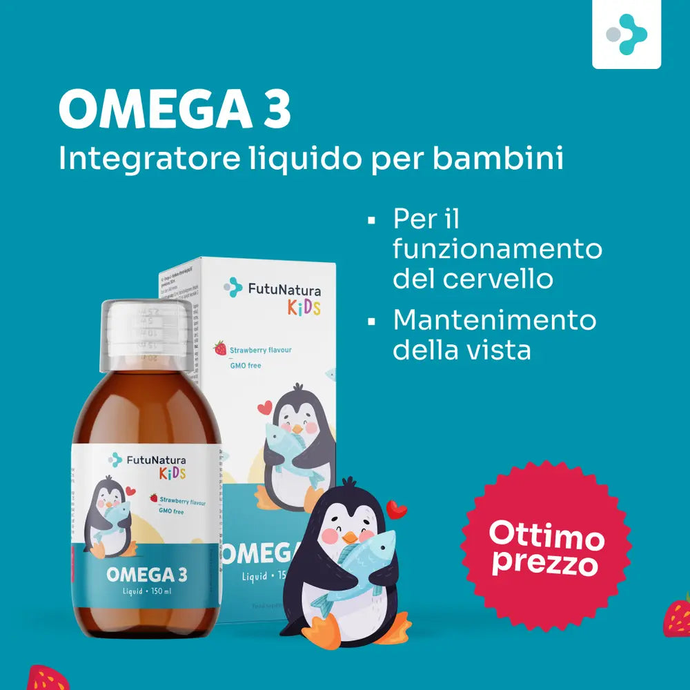 OMEGA 3 – Integratore in forma liquida per bambini