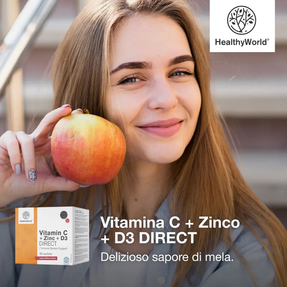 Vitamina C 500 + Zinco + D3 DIRECT