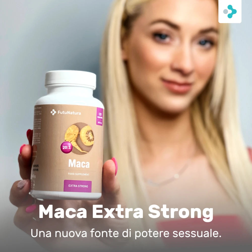 Maca 20:1 Extra Strong - energia e potere sessuale