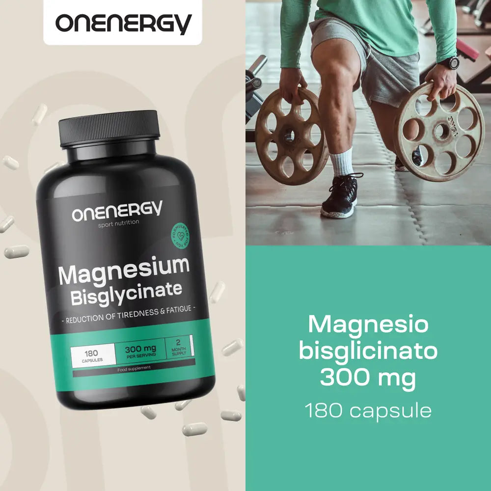 Magnesio bisglicinato 300 mg