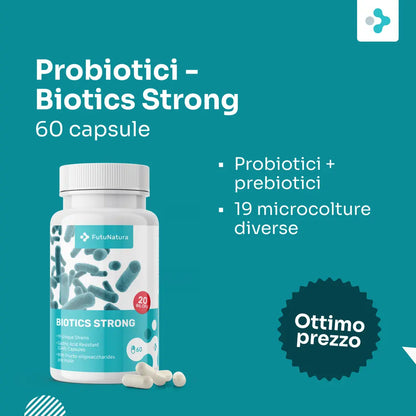 Probiotici (Biotics Strong) - digestione
