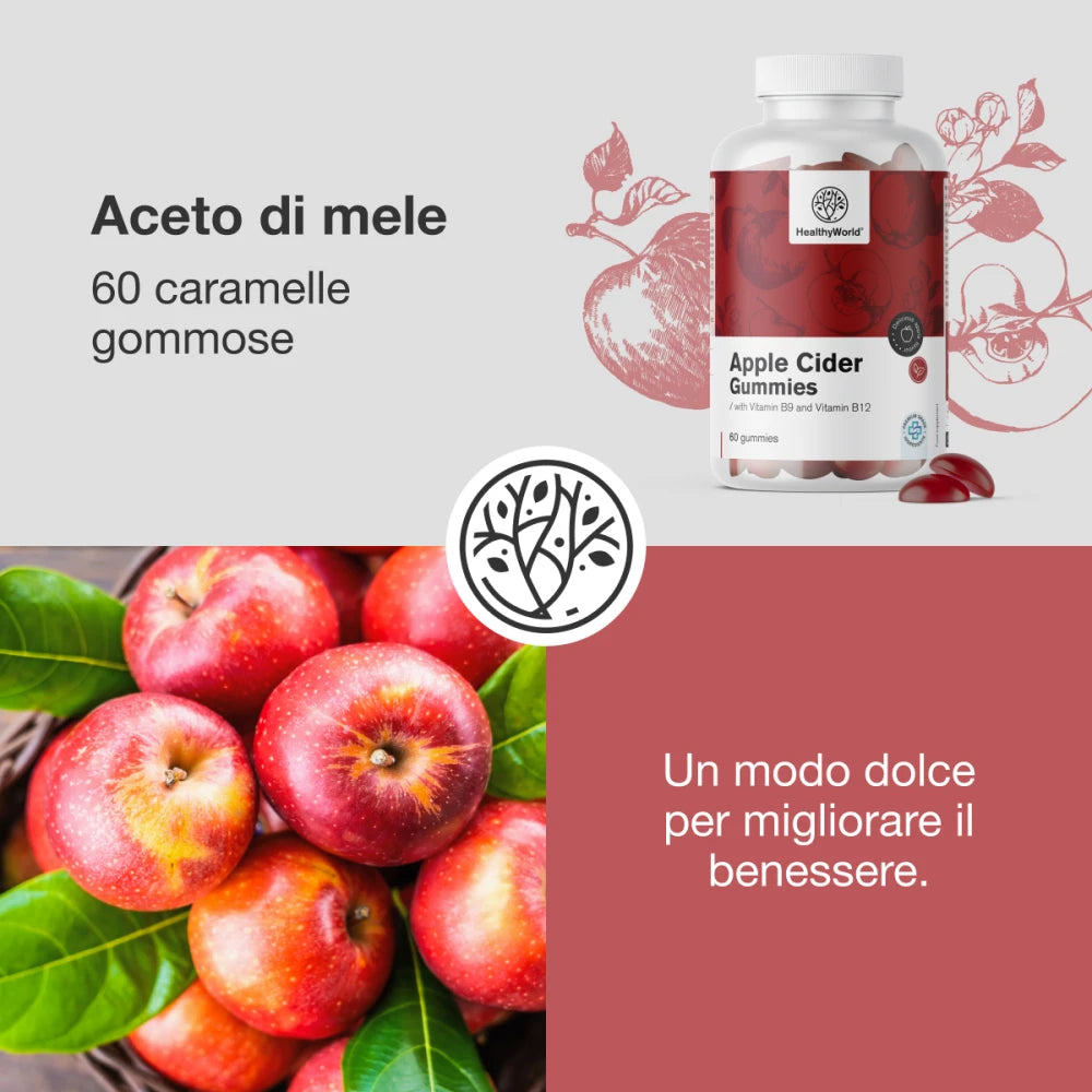 Aceto di mele 1000 mg