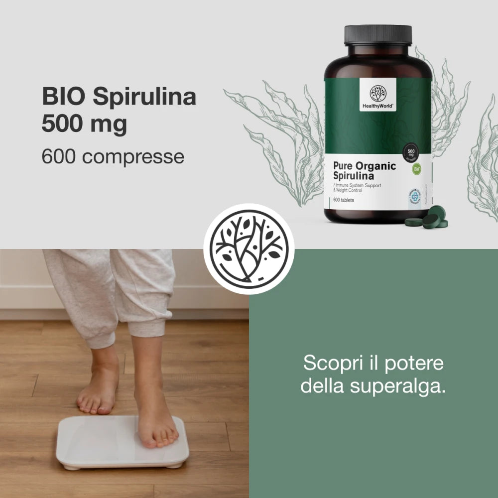 BIO Spirulina 500 mg