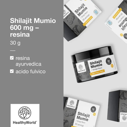 Shilajit Mumio 600 mg – resina
