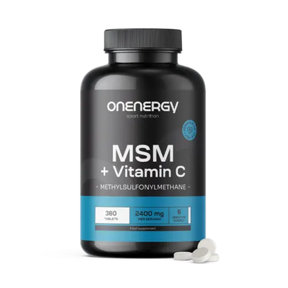 MSM 2400 mg – con vitamina C