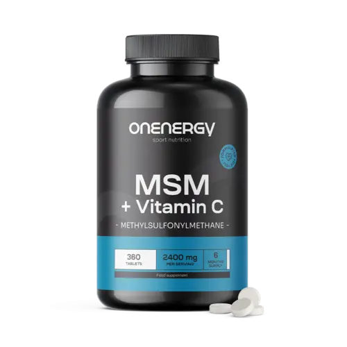 MSM 2400 mg – con vitamina C