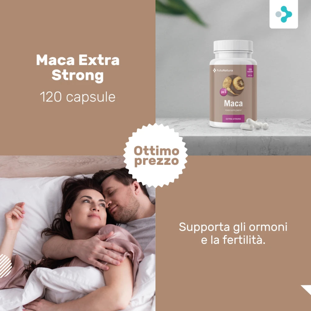 Maca 20:1 Extra Strong  - energia e potere sessuale