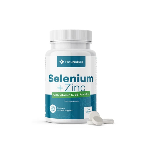 Selenio + Zinco + vitamine, immunità