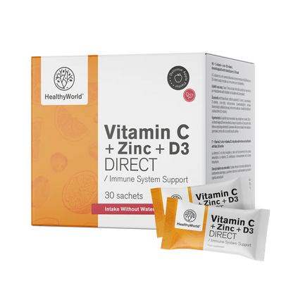 Vitamina C 500 + Zinco + D3 DIRECT