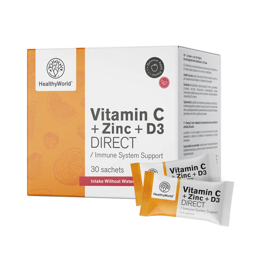 Vitamina C 500 + Zinco + D3 DIRECT