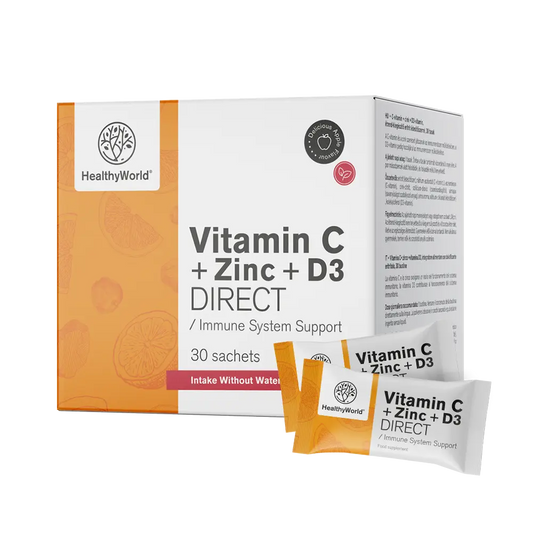 Vitamina C 500 + Zinco + D3 DIRECT